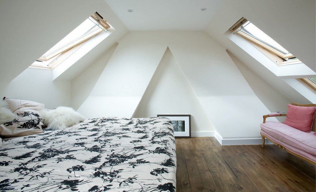 Attic bedroom
