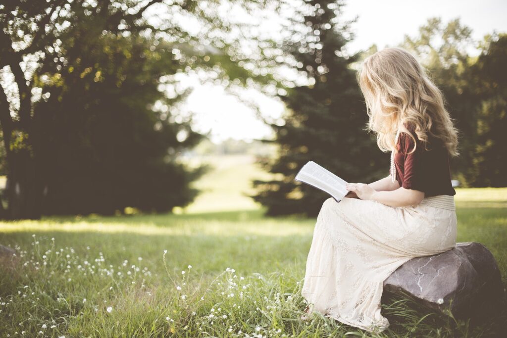 Books are a great way to de-stress