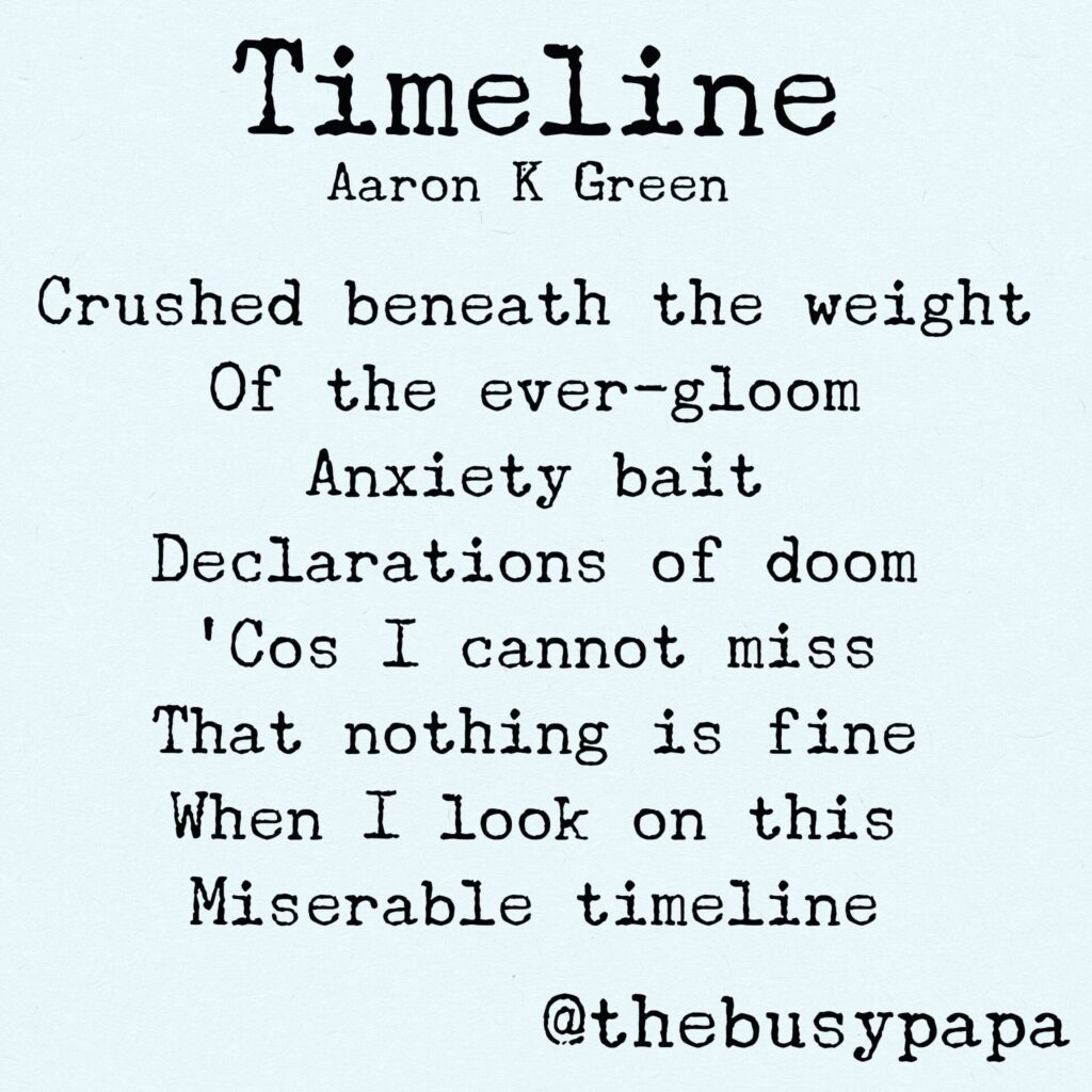 Timeline poem
